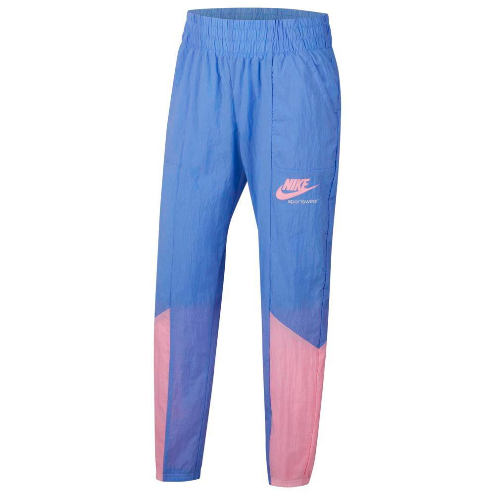Брюки Nike G NSW HERITAGE WOVEN PANT / Женский / L / Голубой photo 1 Брюки Nike G NSW HERITAGE WOVEN PANT / Женский / L / Голубой photo 1